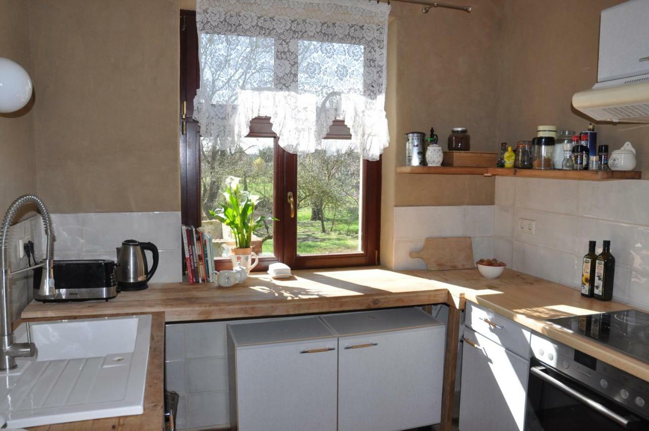 Ferienhaus Caselow 23 Bergholz Buitenkant foto